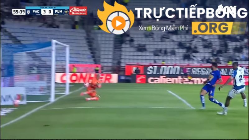 Tỷ số bàn thắng của trận đấu cập nhật liên tục và chính xác